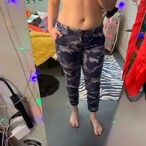 Rachel’s Camo Capri Pants